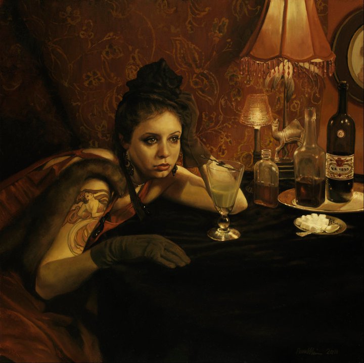 Pamela Wilson - The Absinth Drinker and the Hostile Silence