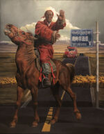 Zhou Zongkai - Red Traffic Lamp in Hoh Xil